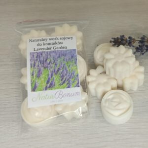 Naturalny wosk zapachowy do kominka 40g - LAVENDER GARDEN