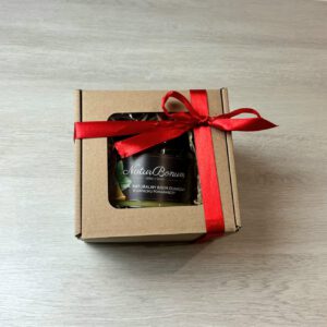 Naturalny krem do twarzy i ciała oliwkowy o zapachu pomarańczy 200 ml w świątecznym pakowaniu (Kopia)