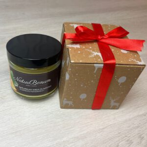 Naturalny krem do twarzy i ciała oliwkowy o zapachu pomarańczy 200 ml w świątecznym pakowaniu