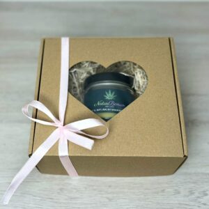 Zestaw prezentowy Konopny - Duży Serce